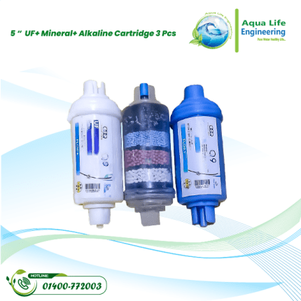 Q9 UF+Mineral+Alkaline Cartridge 3pcs Combo