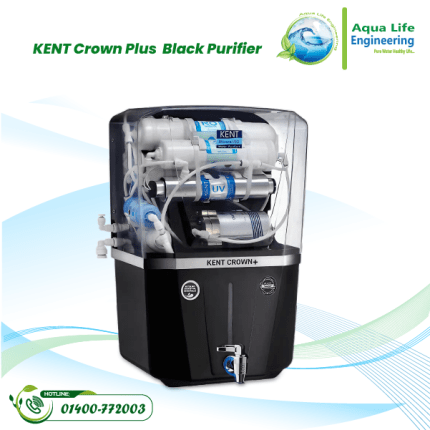 KENT Crown Plus Water Purifier (Black)