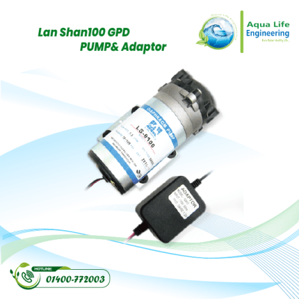 Lan Shan 100 GPD Pump & Adapter